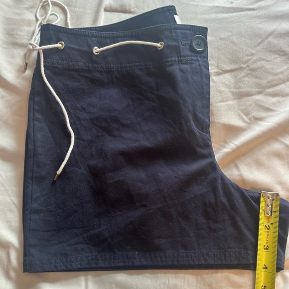 LOFT Dark Blue Women's Bermudas 4” with White Accents Size 14 NWOT‎ - Picture 7 of 8